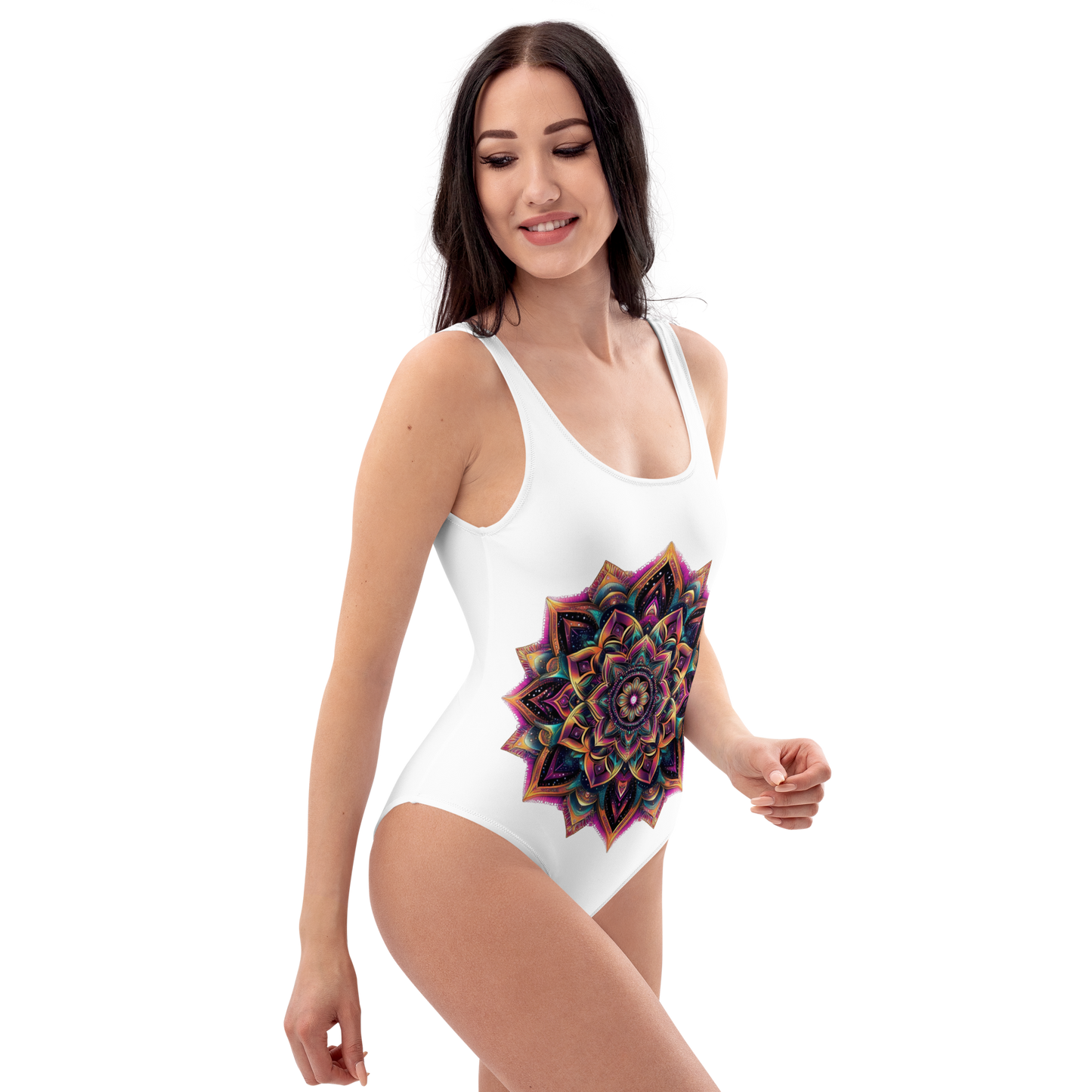 Mandala Blossom One-Piece Swimsuit