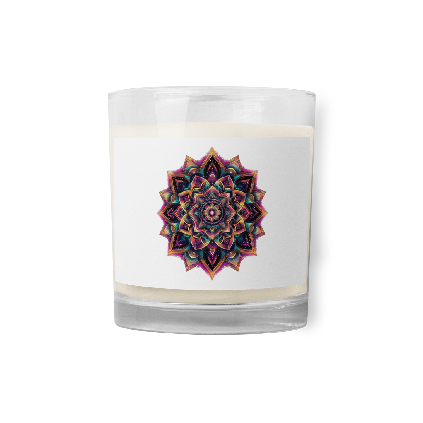 Mandala Blossom Soy Wax Candle
