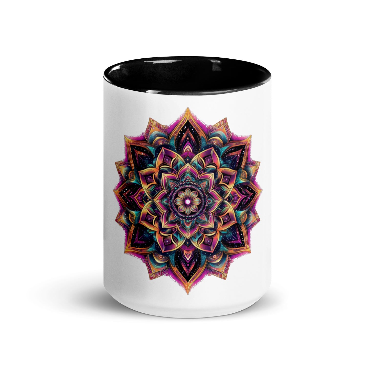 Mandala Blossom Mug Colored Inside