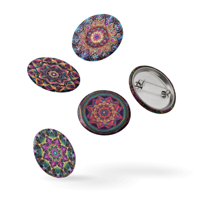 Set Of Mandala Pins