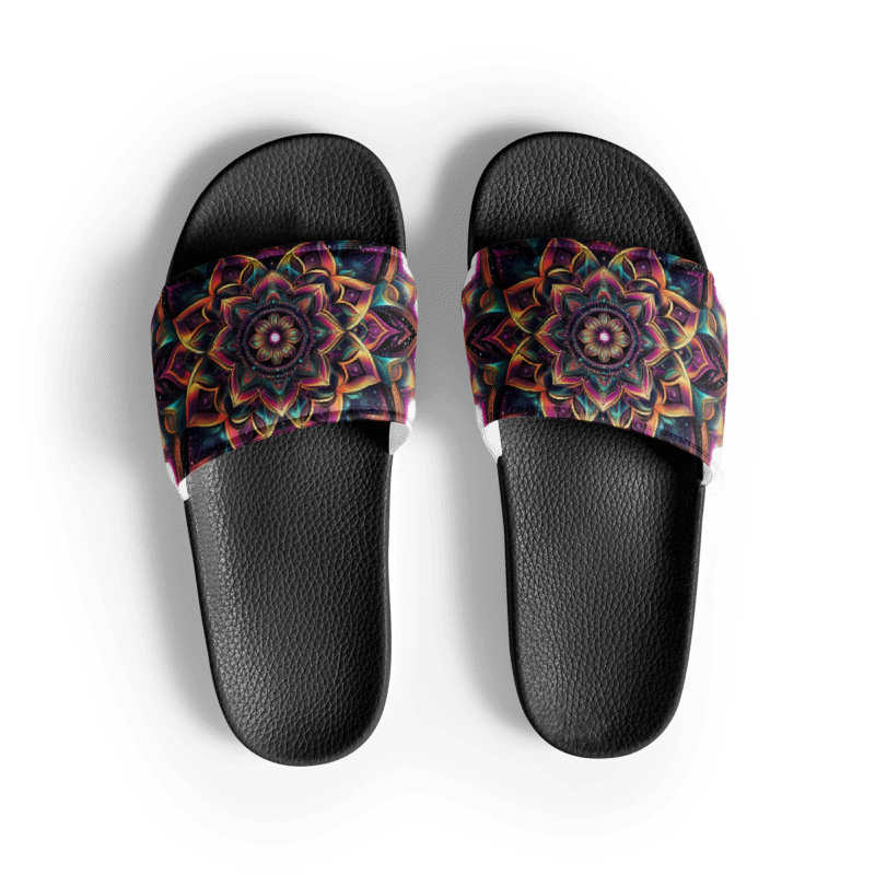 Mandala Blossom Men’s  Slides