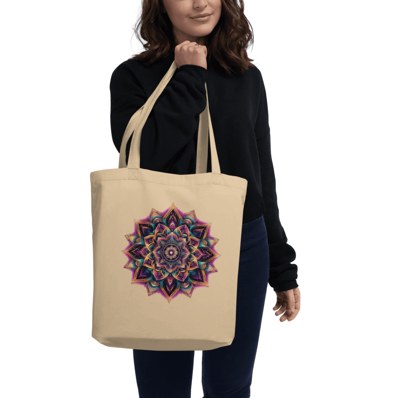 Mandala Blossom  Eco Tote Bag