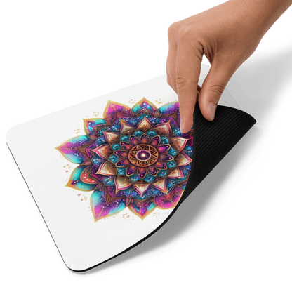 Aurora Mandala Mouse pad