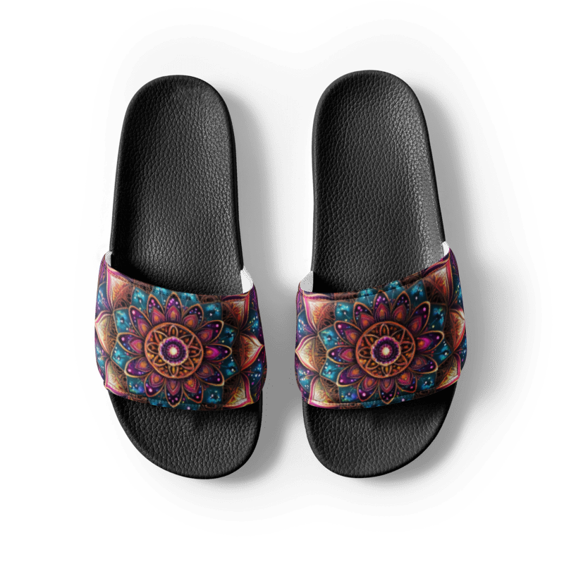 Aurora Mandala  Women's slides