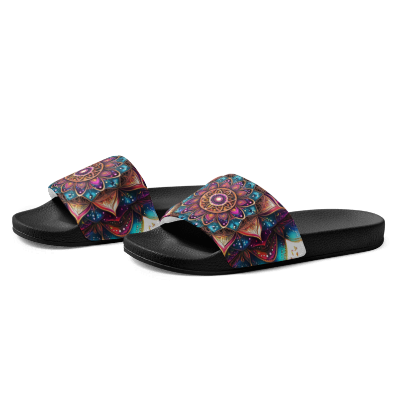 Aurora Mandala  Women's slides