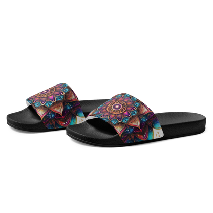 Aurora Mandala  Women's slides