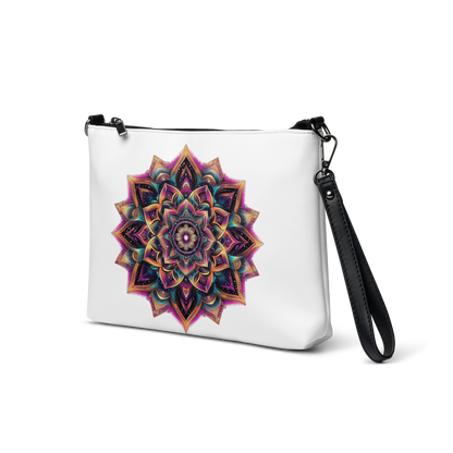 Mandala Blossom Crossbody Bag