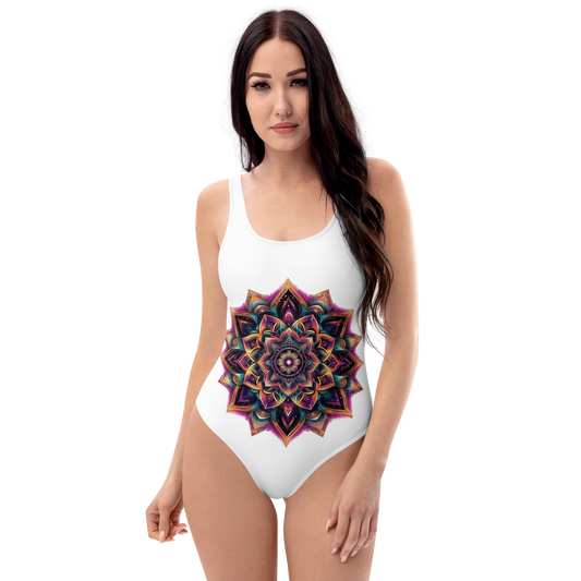 Mandala Blossom One-Piece Swimsuit