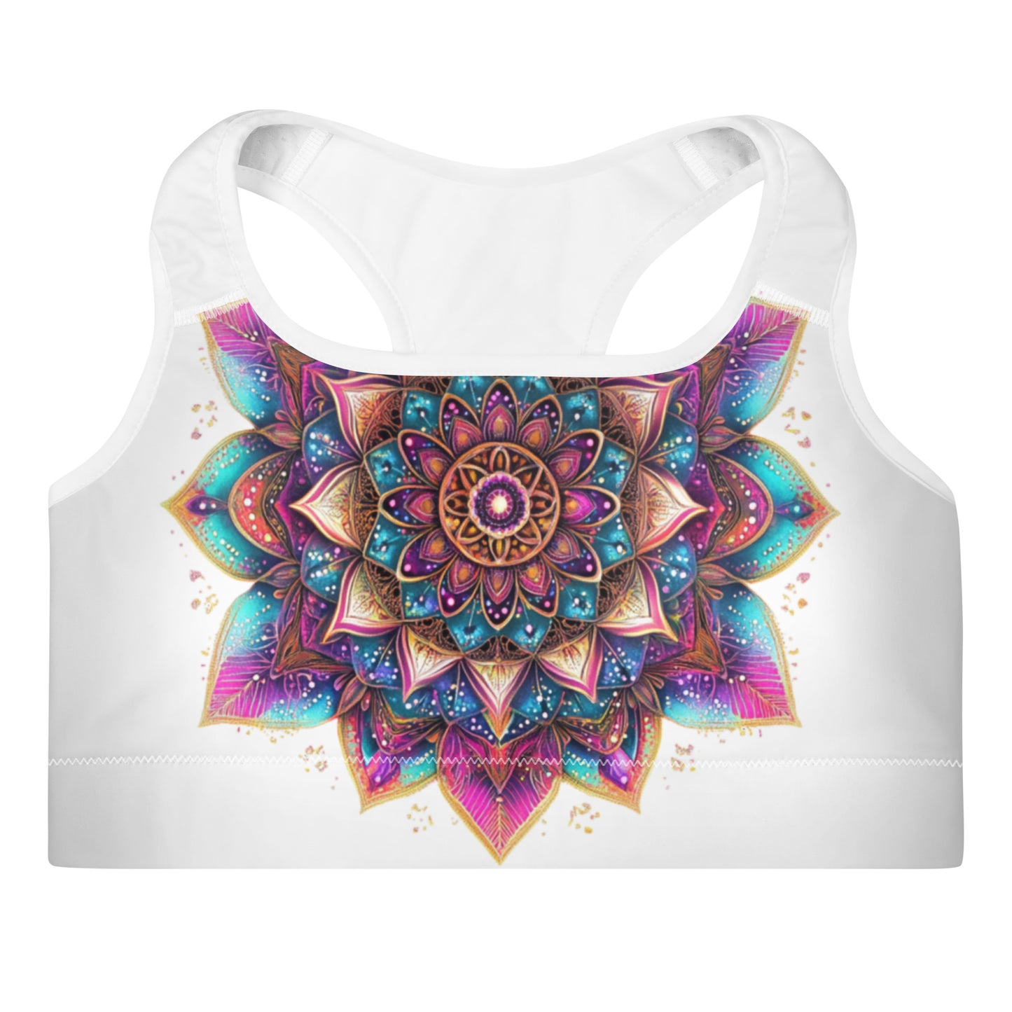 Aurora Mandala Padded Sports Bra