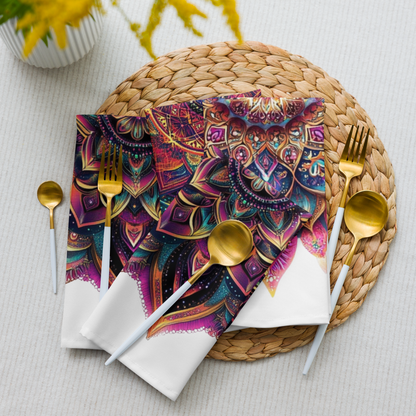 Mandala Cloth Napkin Set