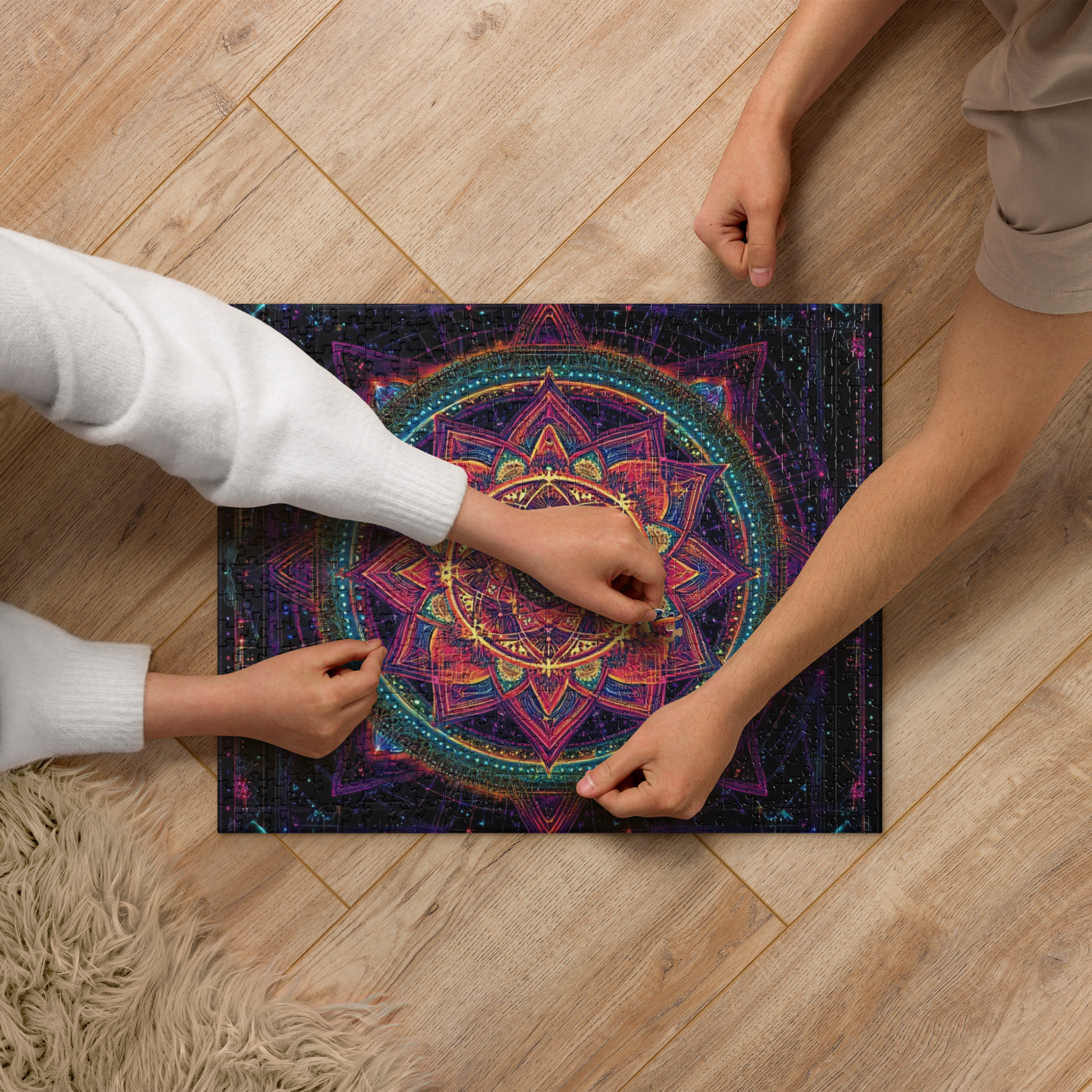 Mandala Sacred Geometry Puzzle