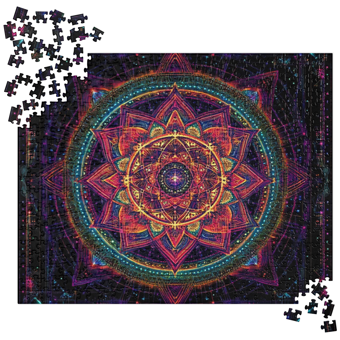 Mandala Sacred Geometry Puzzle