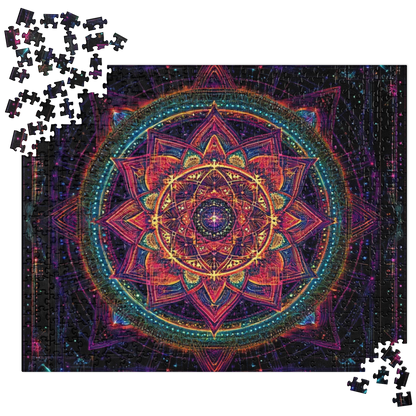 Mandala Sacred Geometry Puzzle