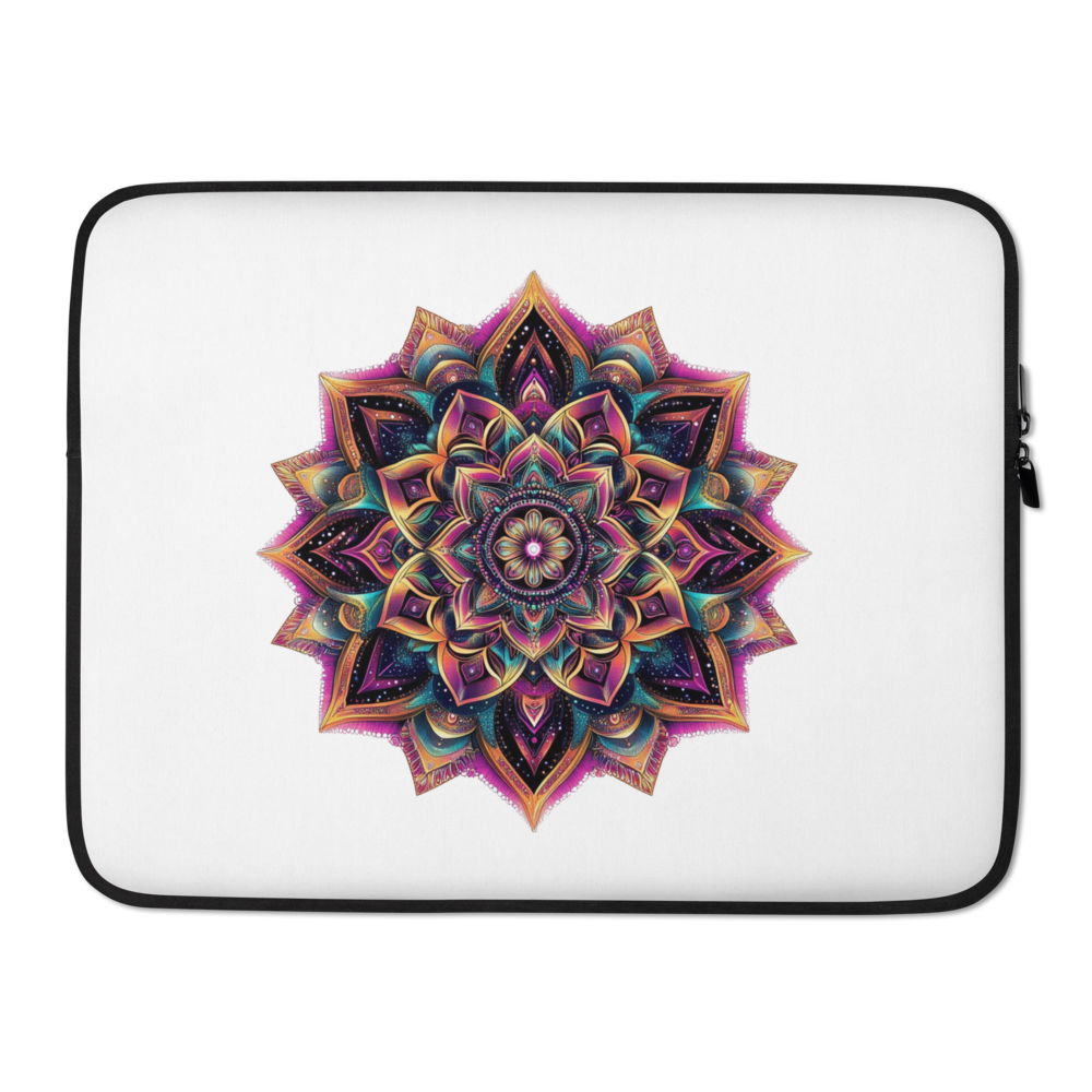 Mandala Blossom Laptop Sleeve