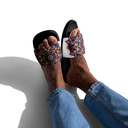 Mandala Blossom Men’s  Slides