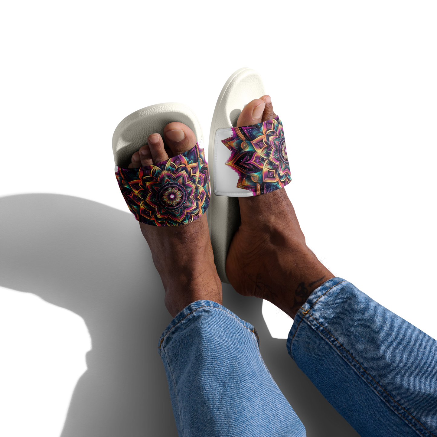 Mandala Blossom Men’s  Slides