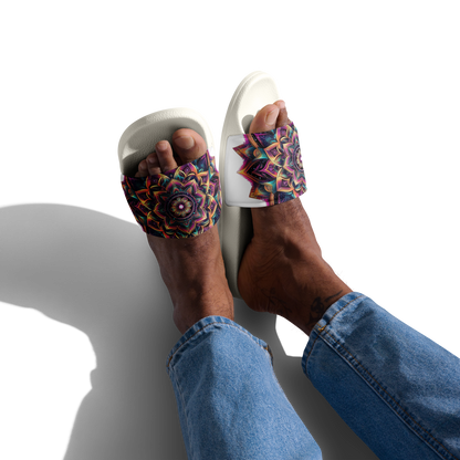 Mandala Blossom Men’s  Slides