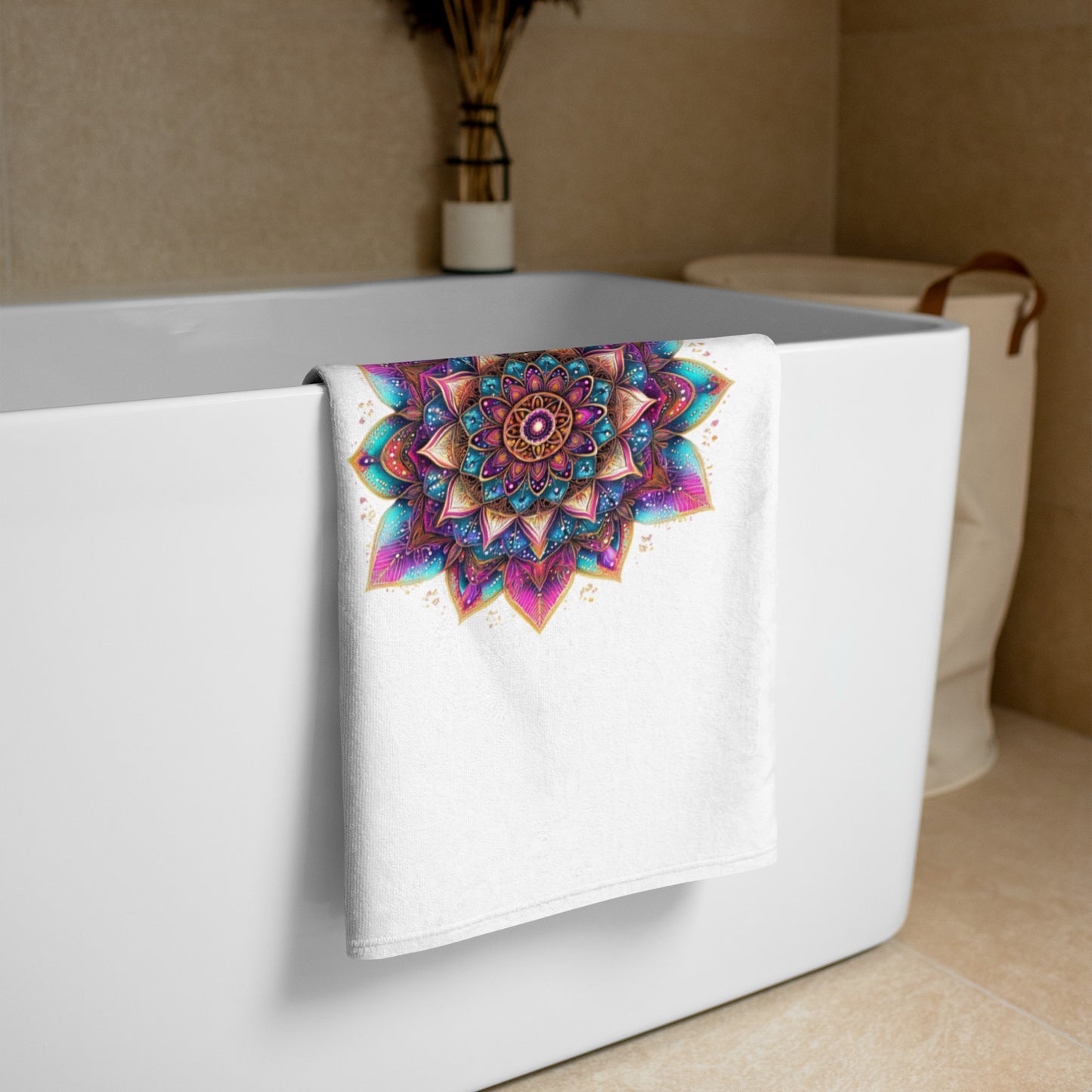 Aurora Mandala Towel