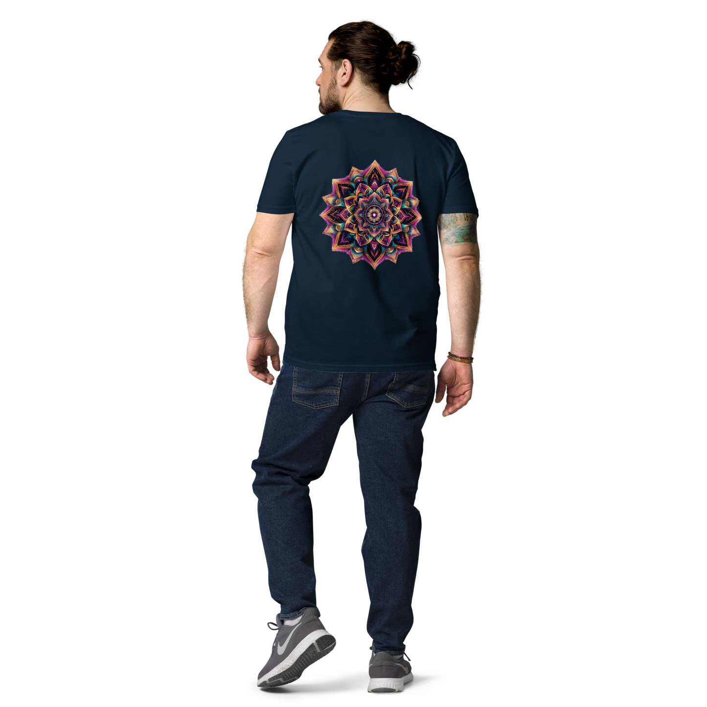 Mandala Blossom Unisex Organic Cotton T-shirt