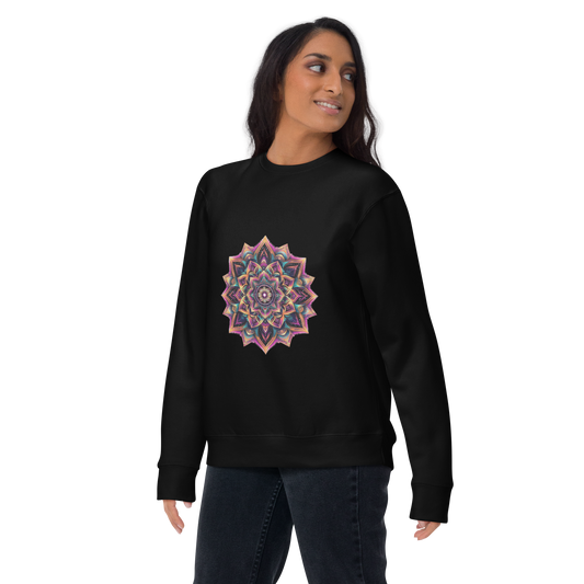 Mandala Blossom Unisex Premium Sweatshirt