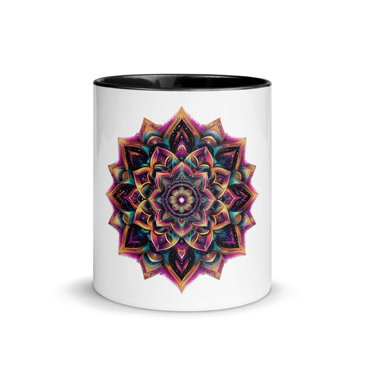 Mandala Blossom Mug Colored Inside