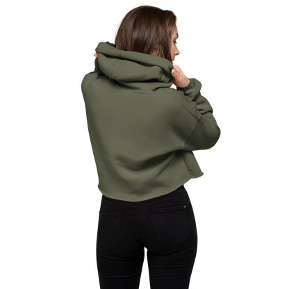 Aurora Mandala Crop Hoodie