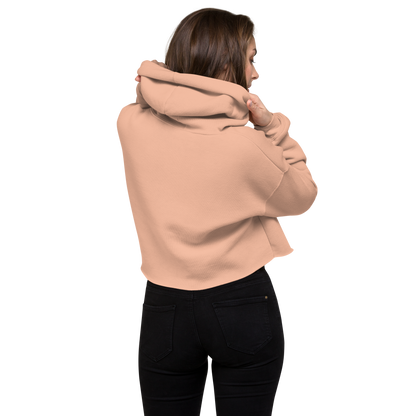 Aurora Mandala Crop Hoodie