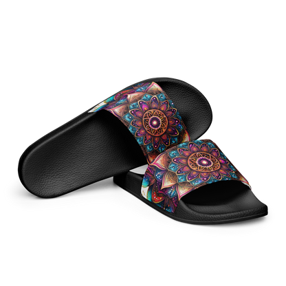 Aurora Mandala  Women's slides