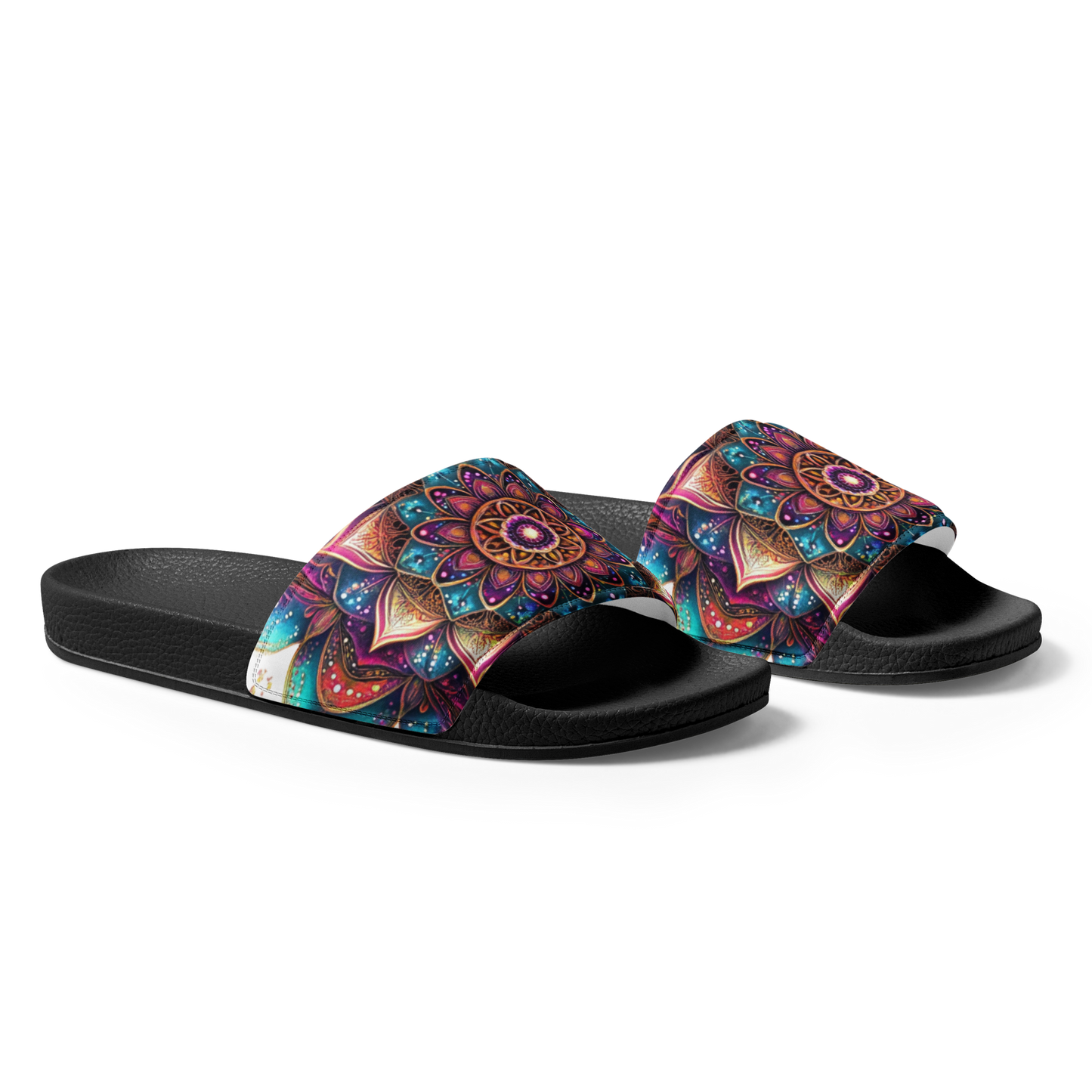 Aurora Mandala  Women's slides