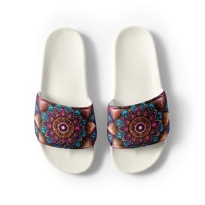 Aurora Mandala  Women's slides