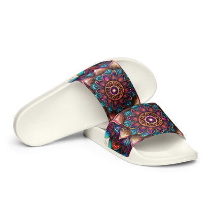 Aurora Mandala  Women's slides