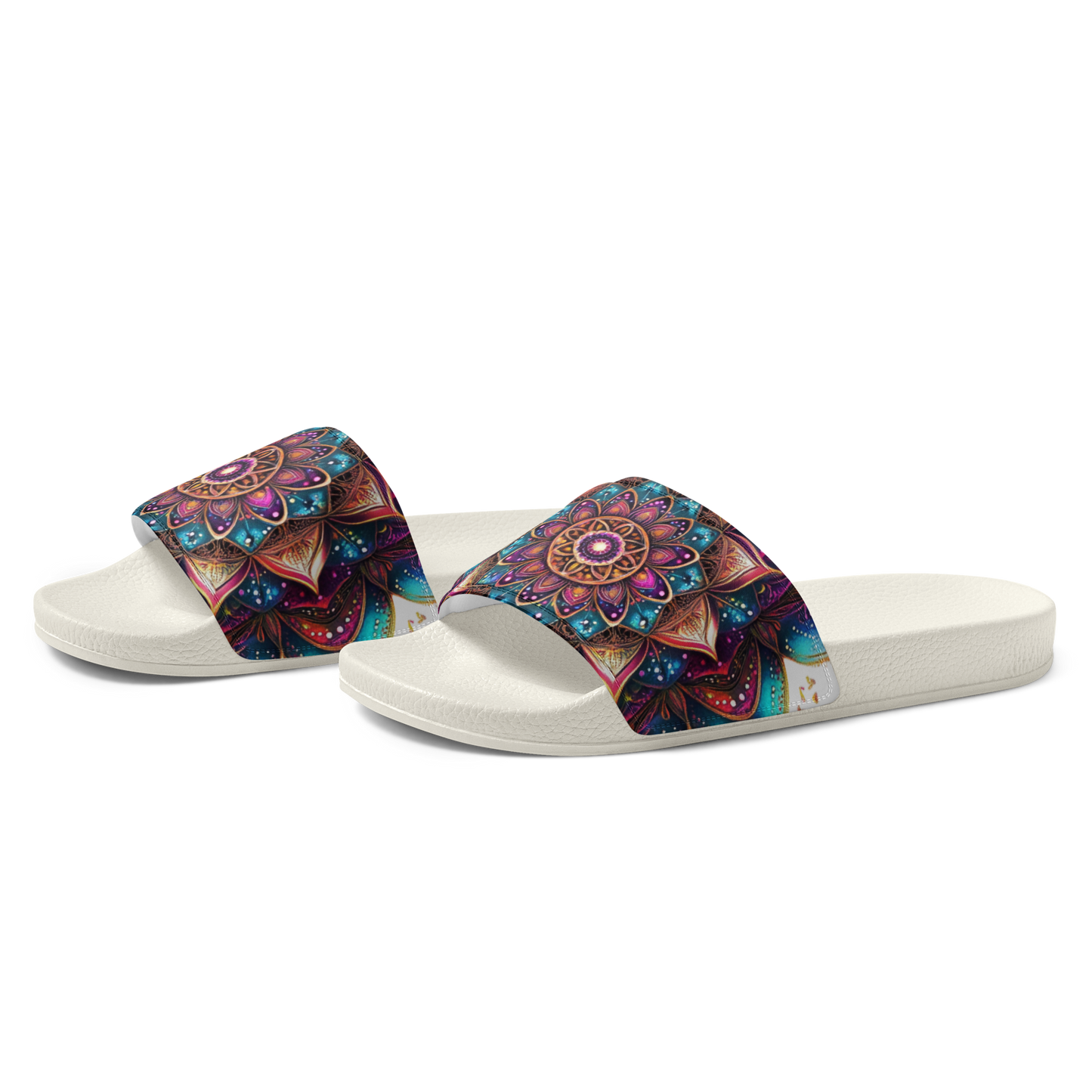 Aurora Mandala  Women's slides