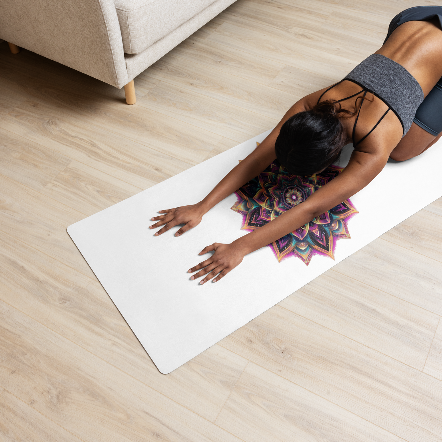 Mandala Blossom Yoga Mat